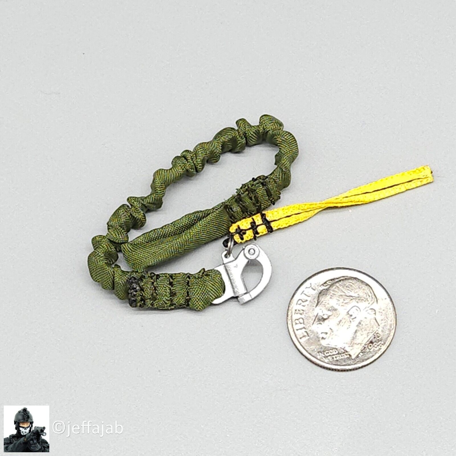 1:6 Easy & Simple 10th Special Forces Group Green Retention Lanyard