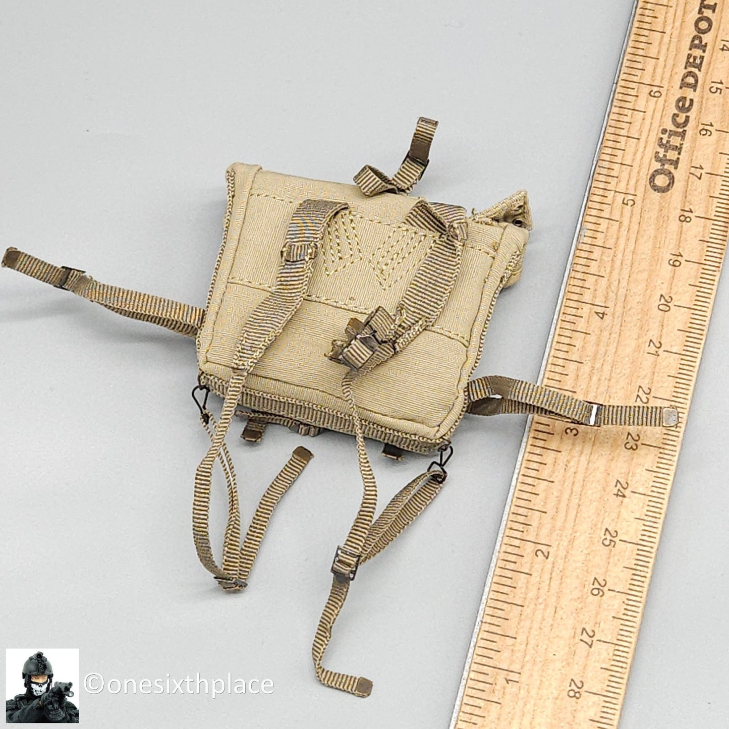 1:6 Facepool WWII USMC Snafu M41 Haversack Backpack or 12" Figures