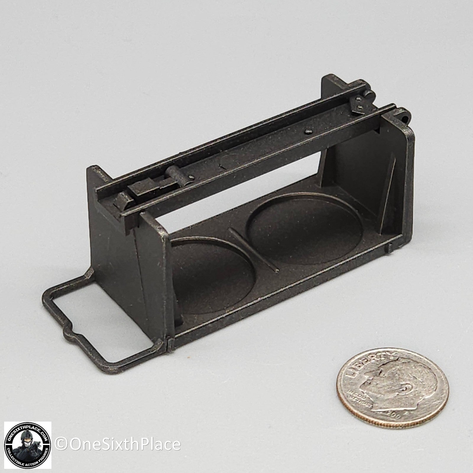 1:6 scale Ultimate Soldier WWII German Machine Gun Drum Mag Carrier 12 ...