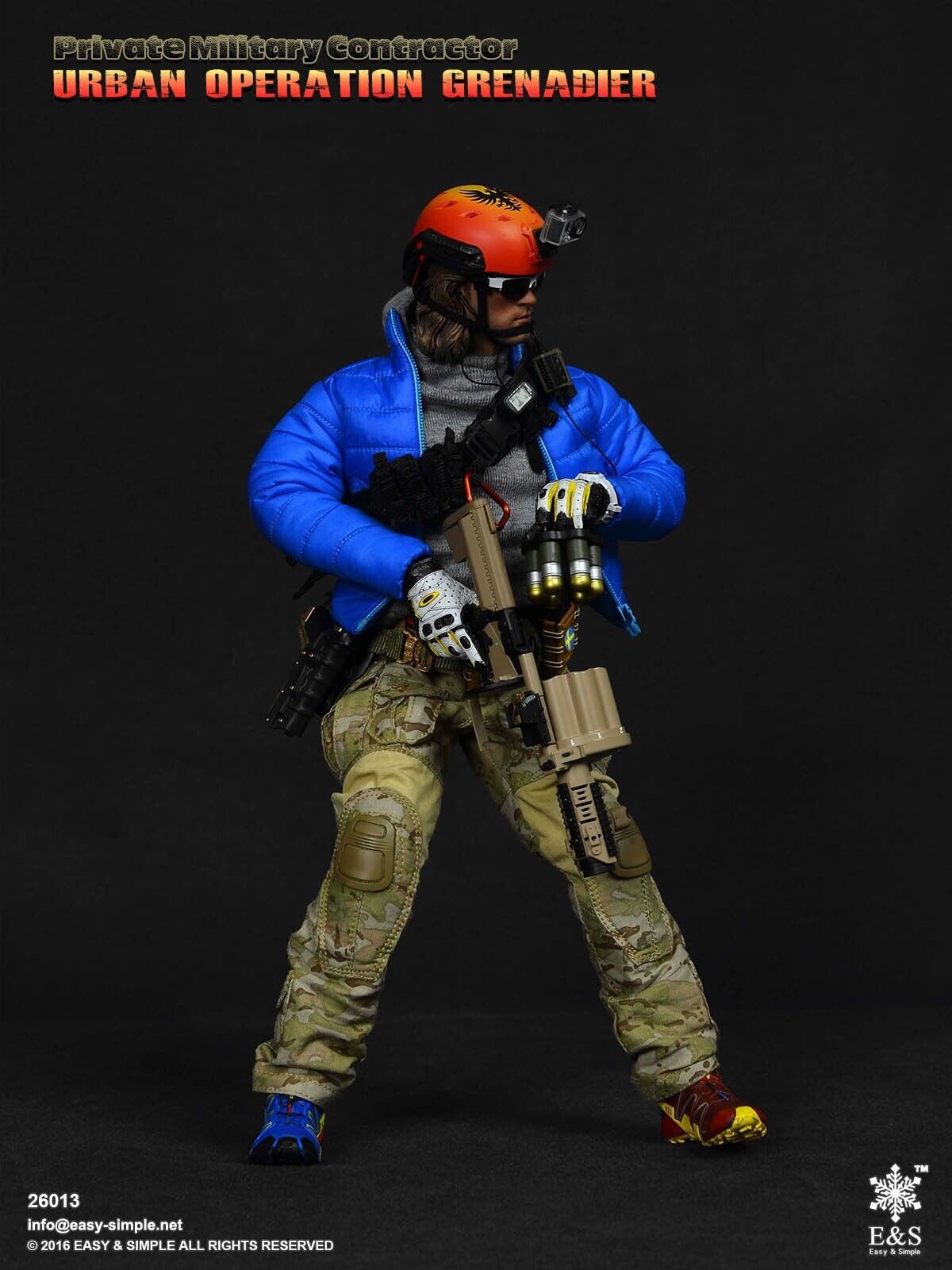 1:6 scale Easy & Simple PMC Urban Operation Grenadier 12" Action Figure 26013