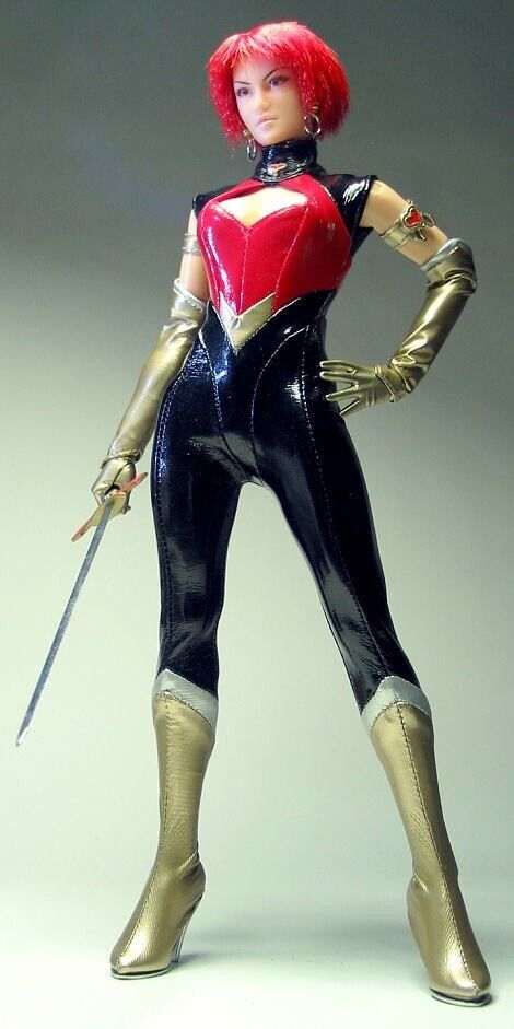 1:6 scale BBI Takara Cool Girl Female Cutie Honey Figure Stand for 12" Figures