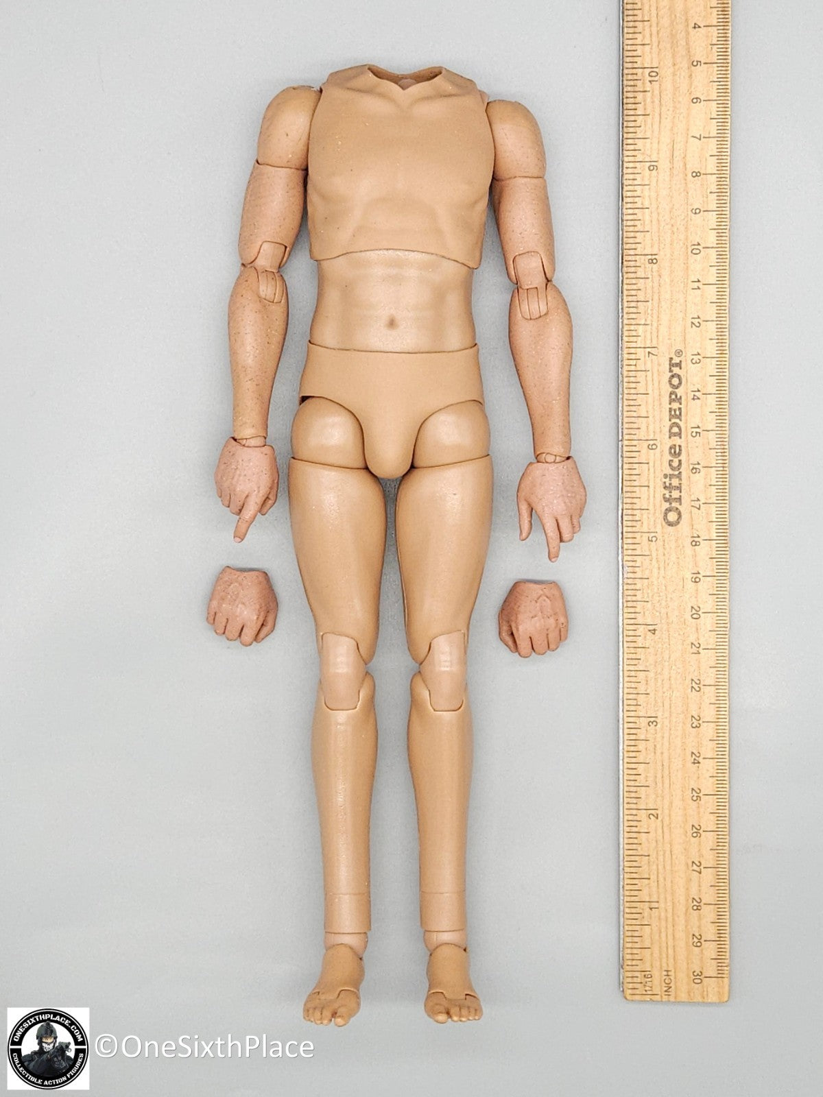 1:6 scale DiD Vietnam US Army Colonel James Male Body w/ Hands for 12" Figures