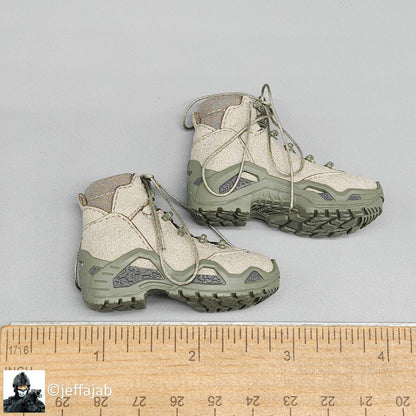 1:6 Easy & Simple French Airborne Special Operations LOWA GTX Boots 12" Figures