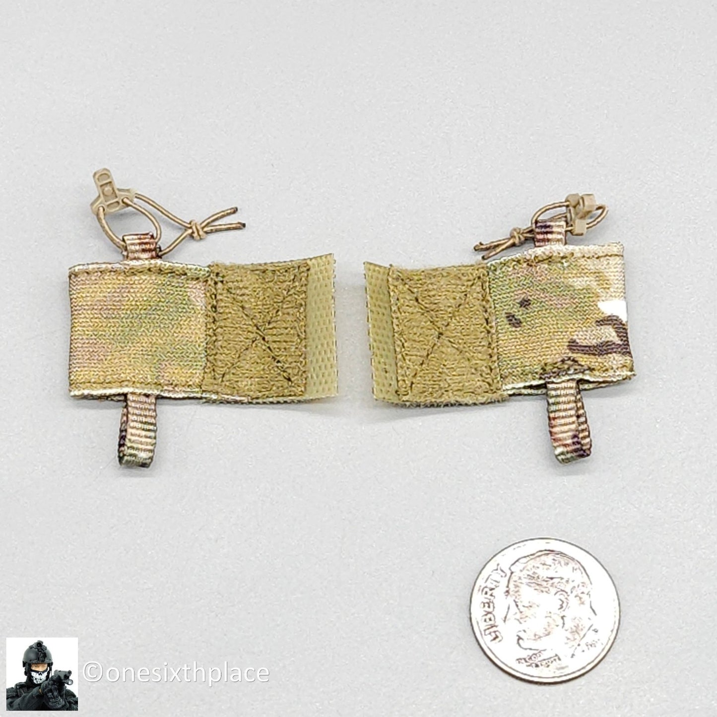 1:6 scale Easy & Simple Coalition Forces British SAS Multicam Radio Pouches