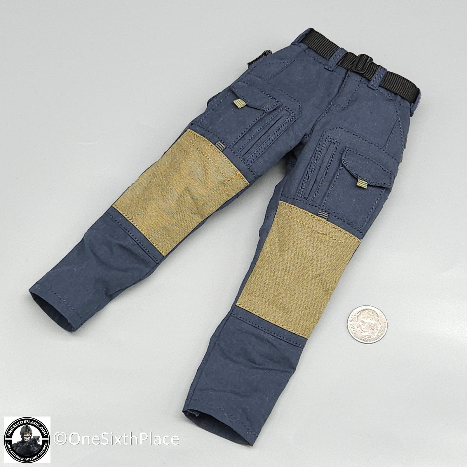 1:6 scale General's Armoury Bravo 7-1 Kill or Capture Blue Combat Pants