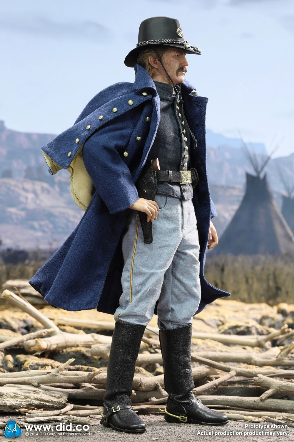 1:6 Scale DiD US Civil War Union Army Lieutenant John Dunbar 12" Figure NS80175