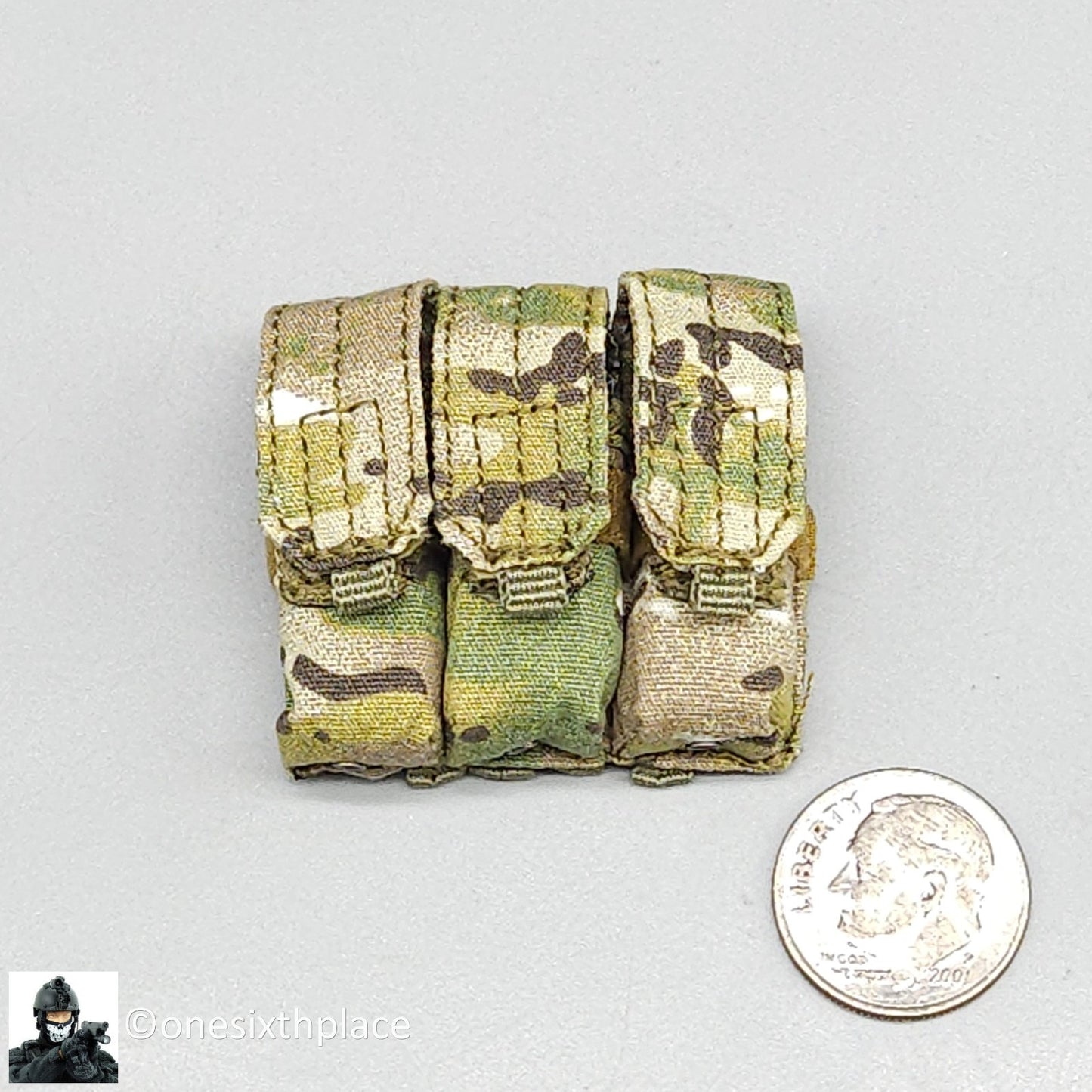 1:6 scale Easy & Simple Russian ALPHA Team Leader Multicam Rifle Ammo Mag Pouch