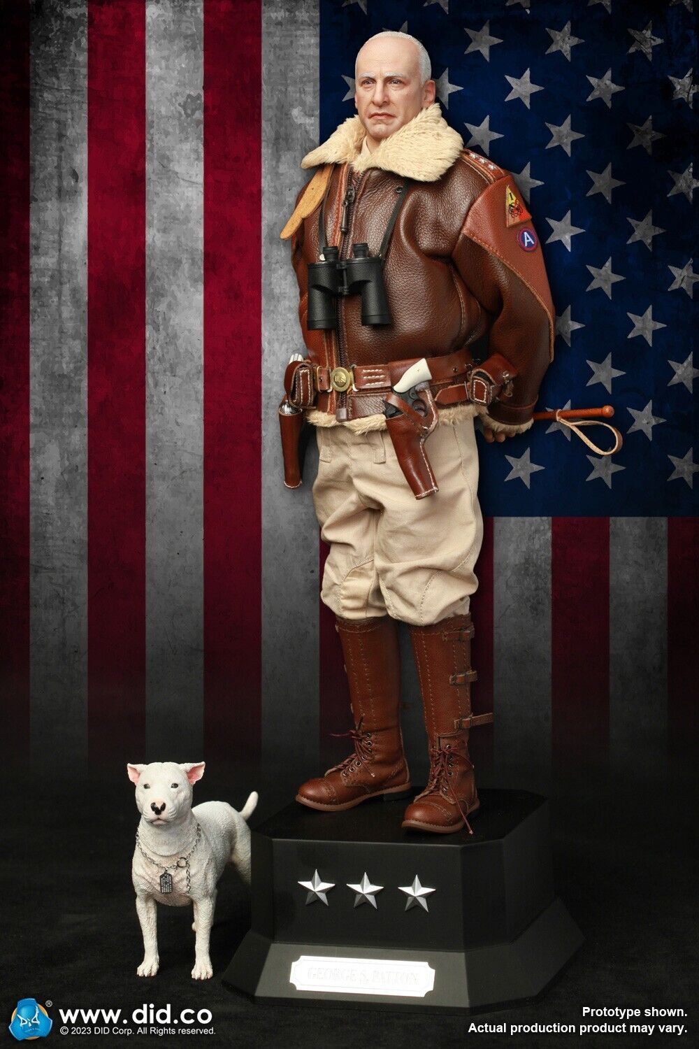 1:6 scale DiD Accessory Kit of WWII General Patton George C Scott Version E60071