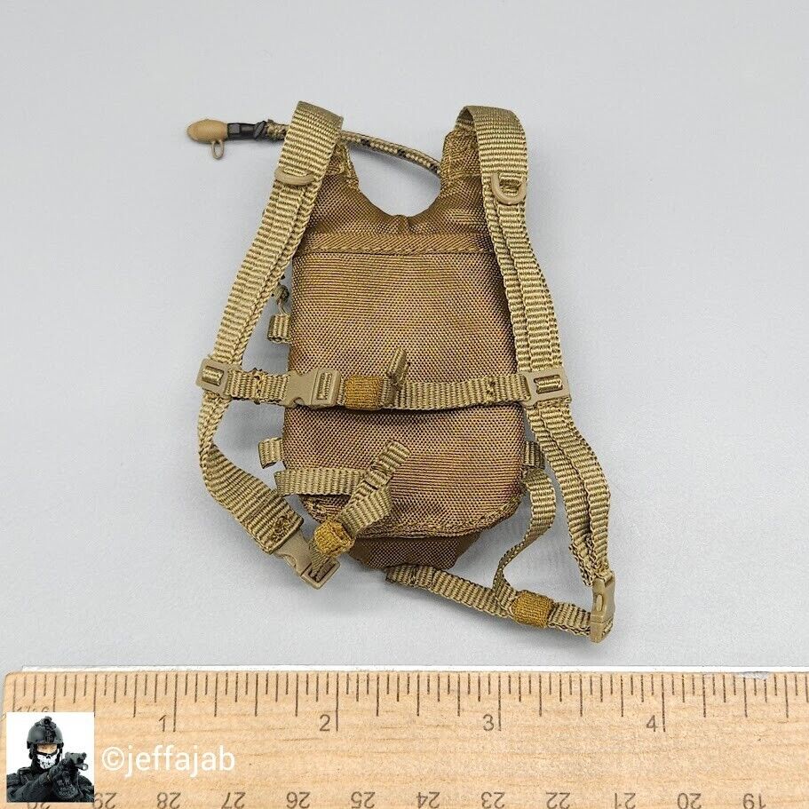 1:6 Easy & Simple USMC Coyote Tan Hydration Backpack for 12" Figures 06032