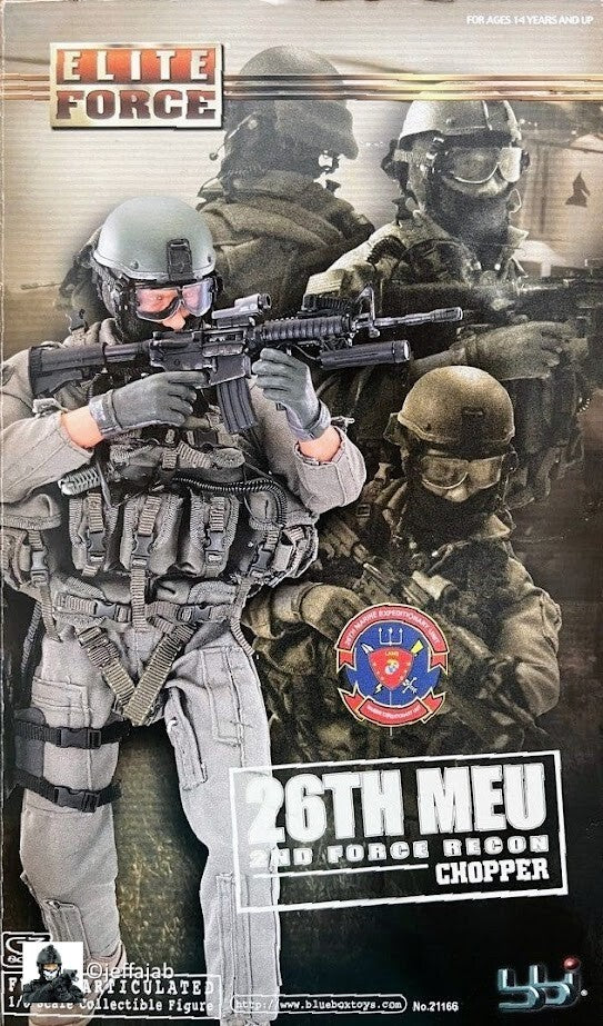 1:6 scale BBI 26th MEU Chopper STABO Rig Extraction Harness for 12" Figures