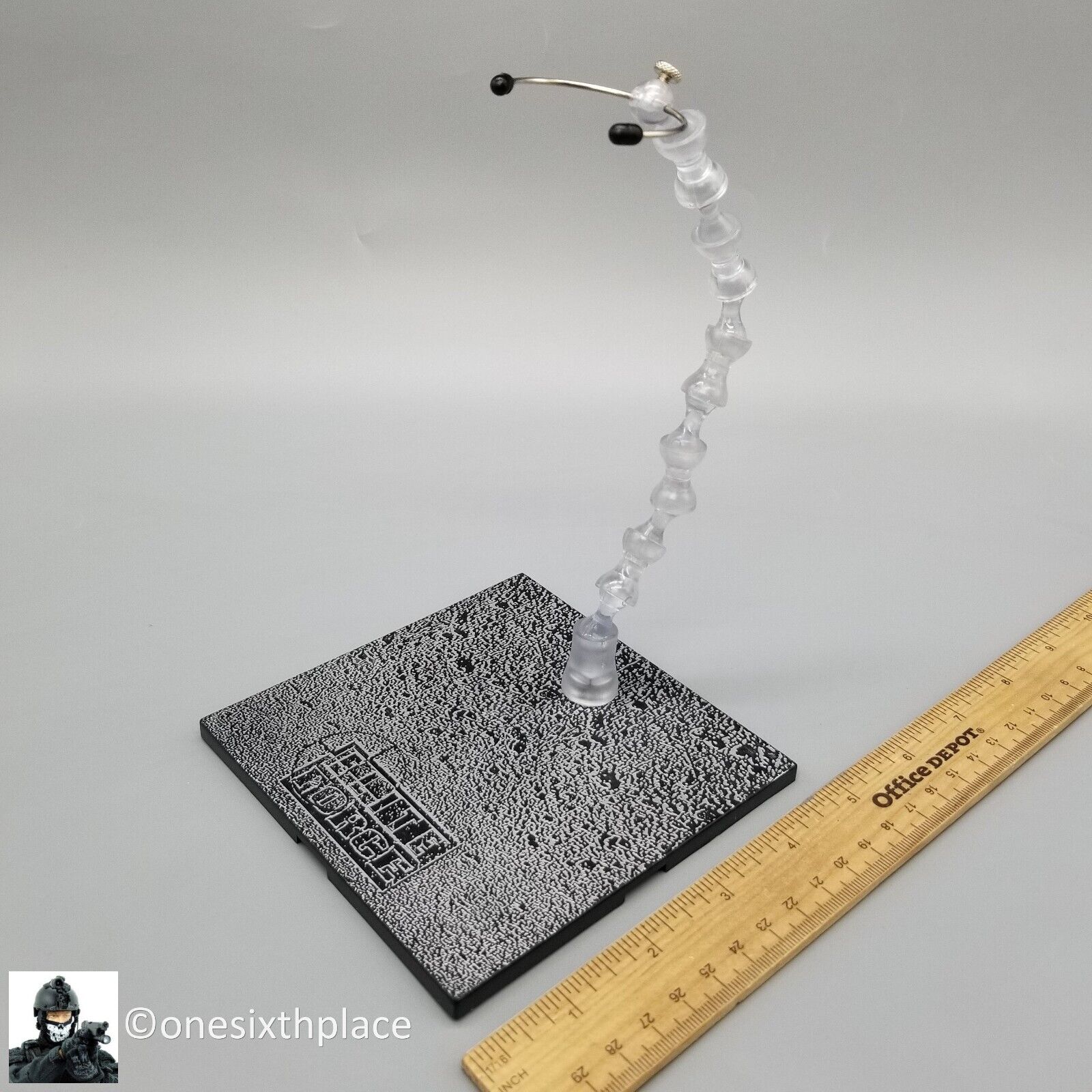 1:6 BBI Elite Force 12" Action Figure Display Stand Base for GI Joe Dragon Pilot