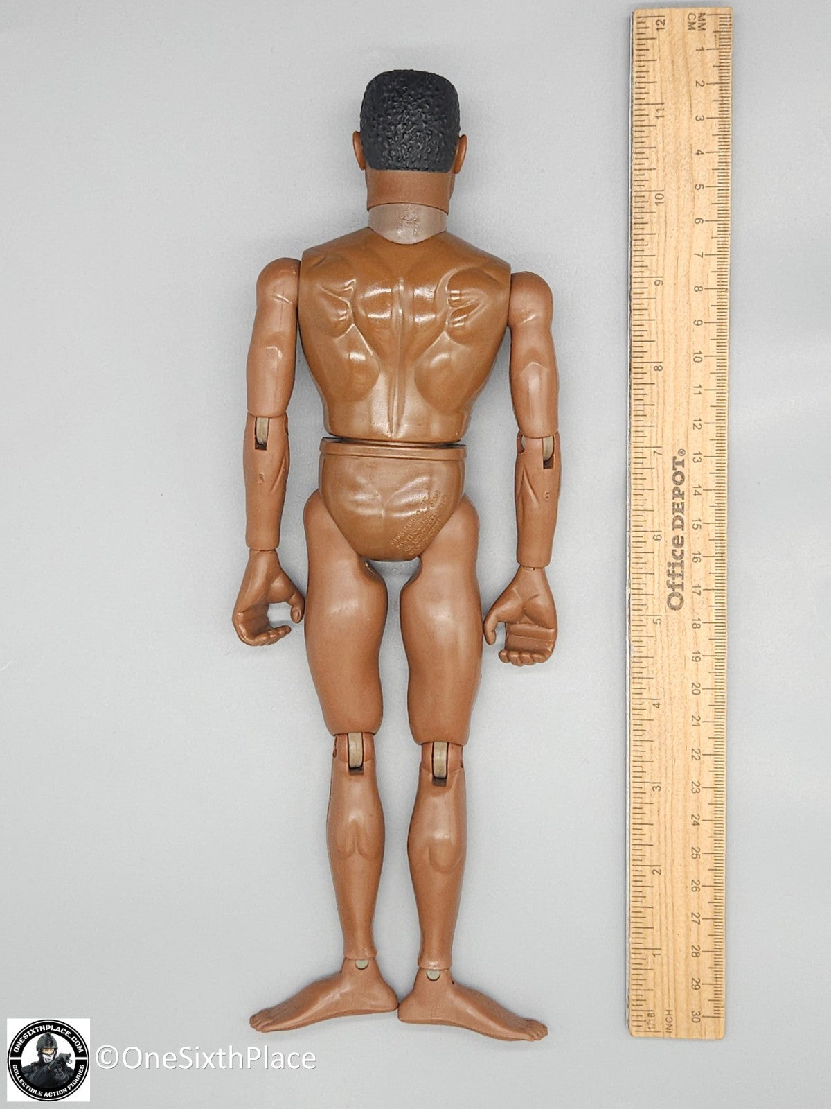 1:6 scale Hasbro GI Joe 1996 AA Black Male Nude Body 12" Figure