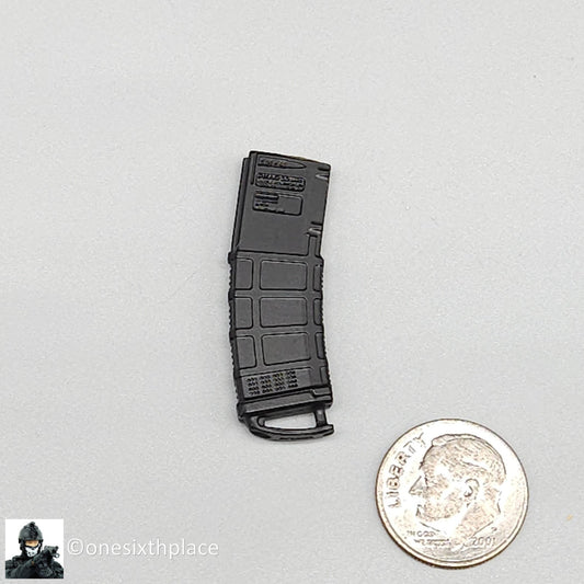 1:6 Easy & Simple PMC PMAG 30rd Rifle Ammo Mag w/ Ranger Plate for 12" Figures