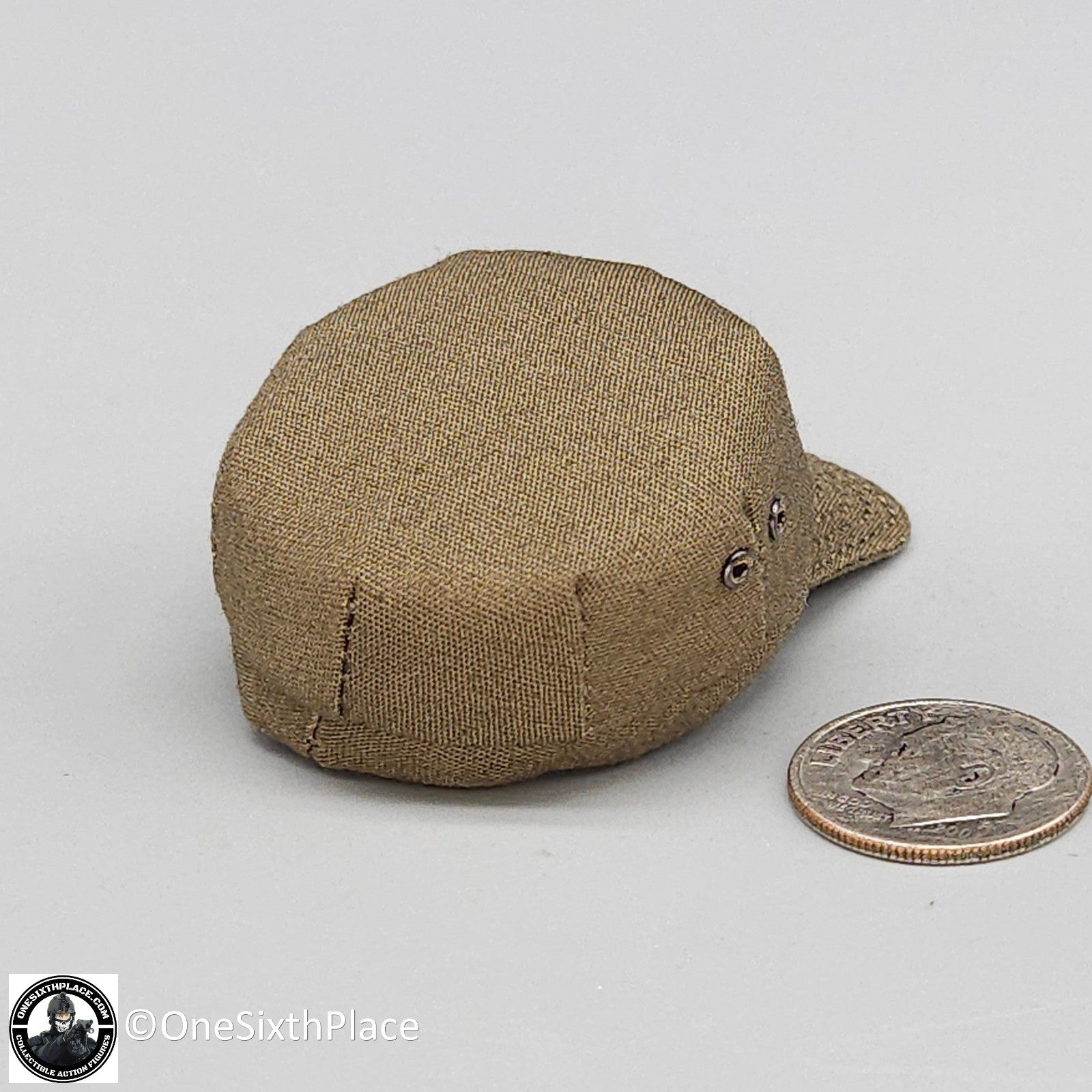 1:6 WWII US 2nd Armored Div Tank Loader "Coon Ass" Field Hat for 12" Figures