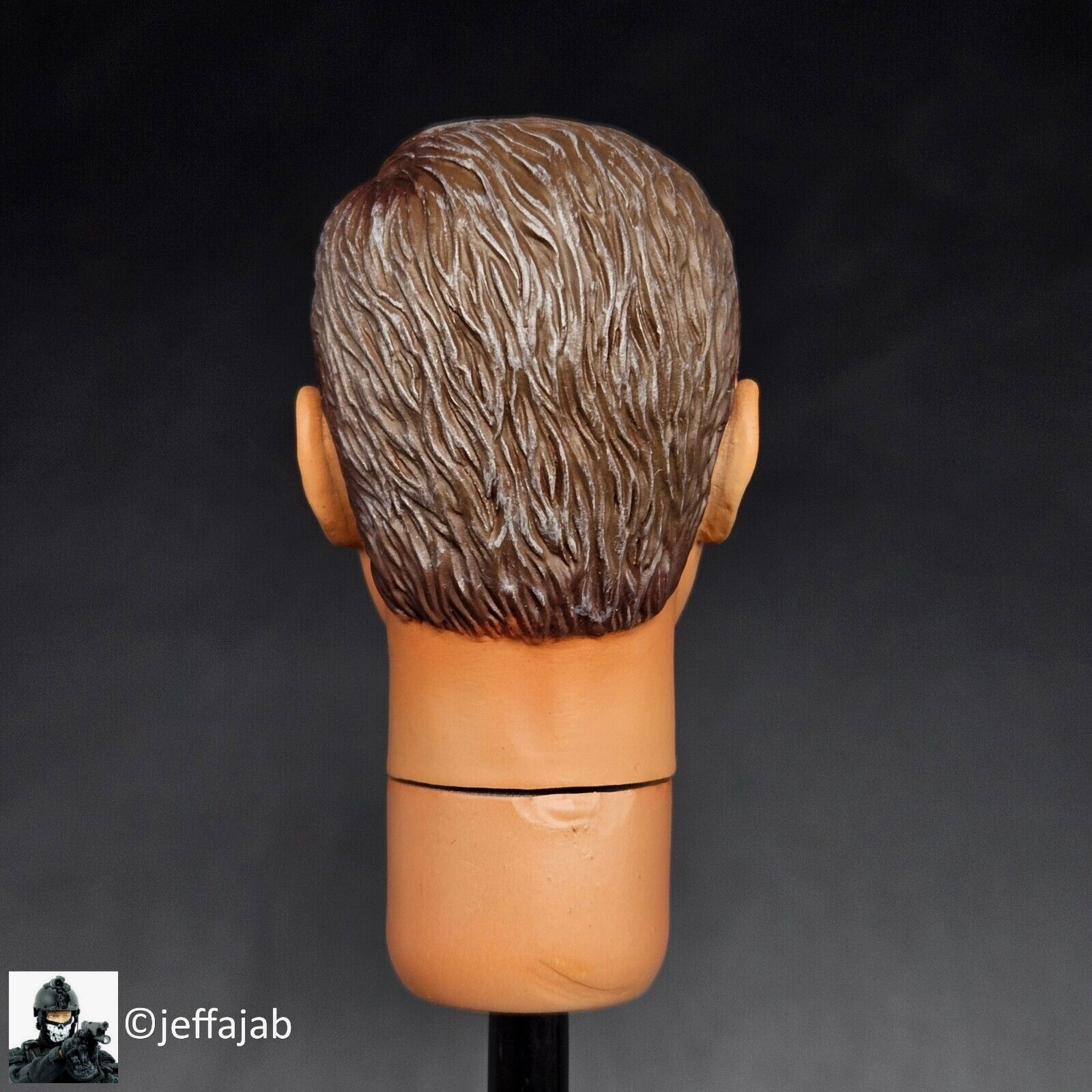 1:6 BBI Pilot George Bush Male Head Sculpt for 12" Figures