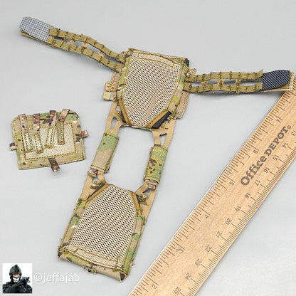 1:6 Easy & Simple Delta Force Chronology 2022 Multicam Plate Carrier & Mag Pouch