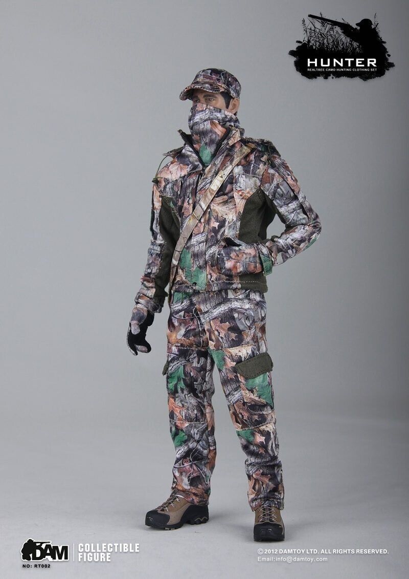 1:6 DamToys Realtree Camo Hunting Jacket (Set B) for 12" Figures Navy SEAL