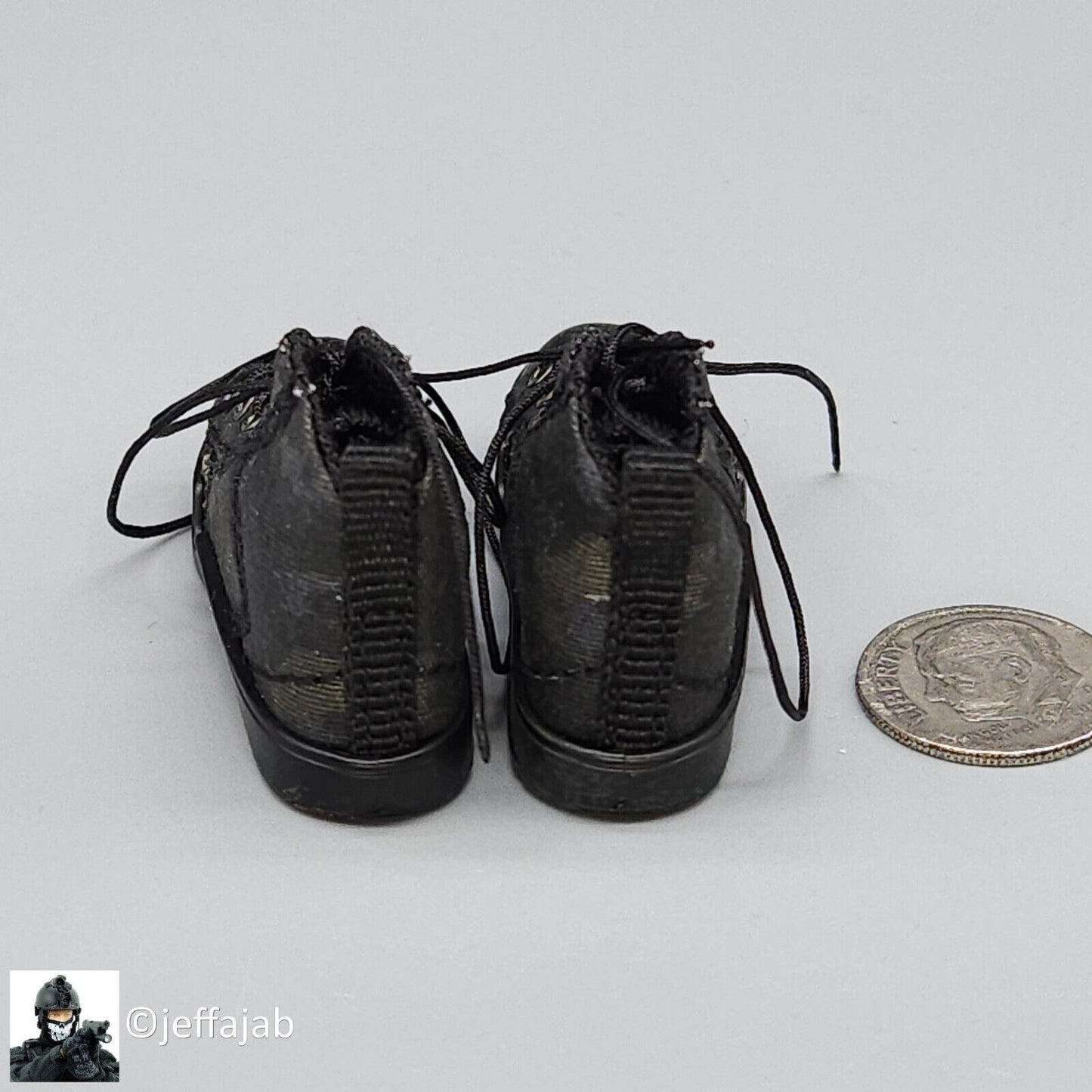 1:6 scale Easy & Simple ZERT Deathridge Remastered Black Urban Boots 12" Figures