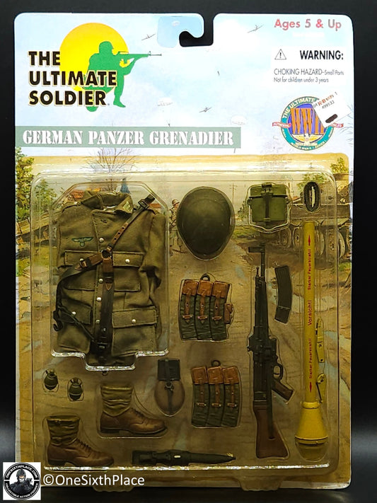 1:6 Ultimate Soldier WWII German Panzer Grenadier Uniform Set for 12" Figures