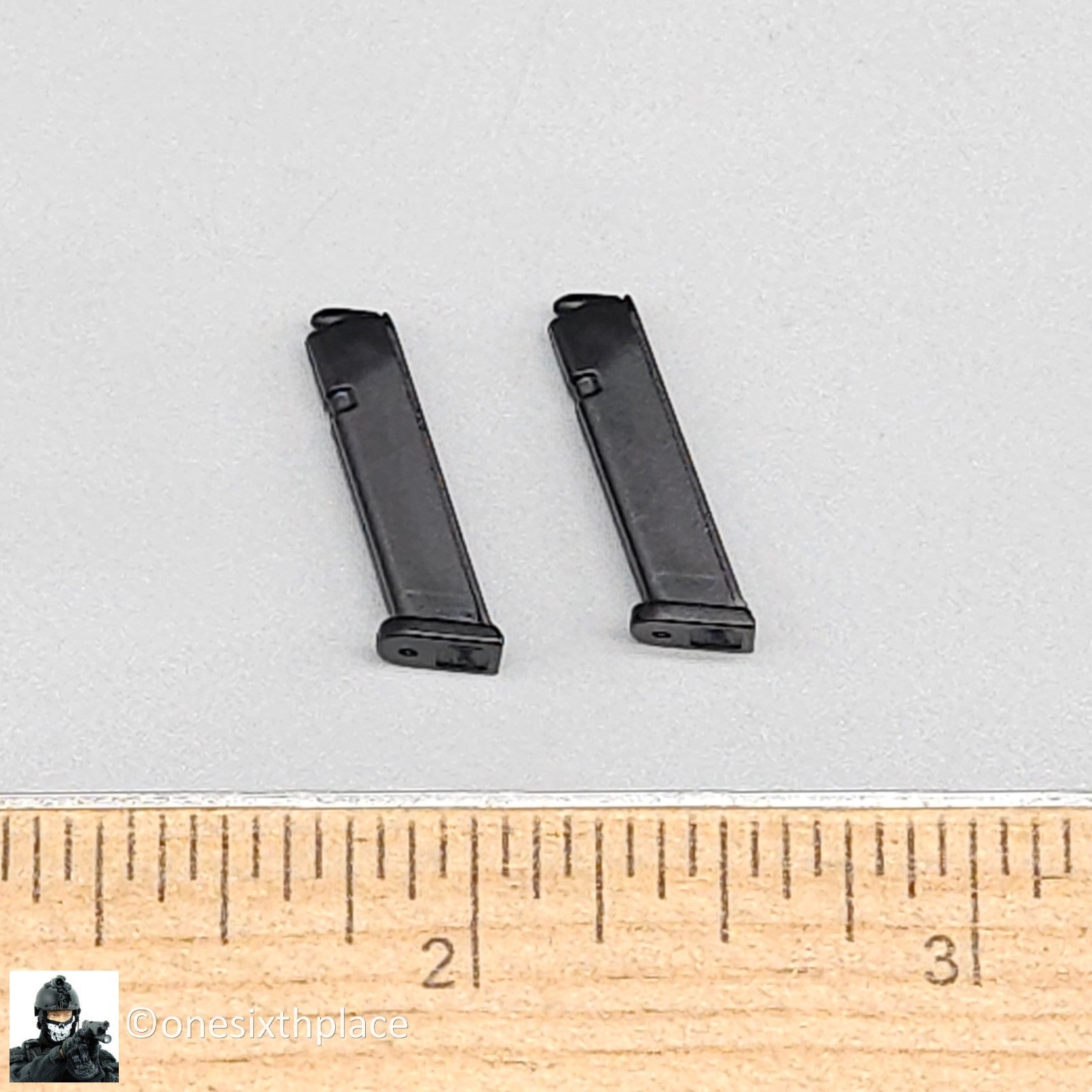 1:6 scale Easy & Simple Russian ALPHA Team Leader Pistol Ammo Mags (x2)
