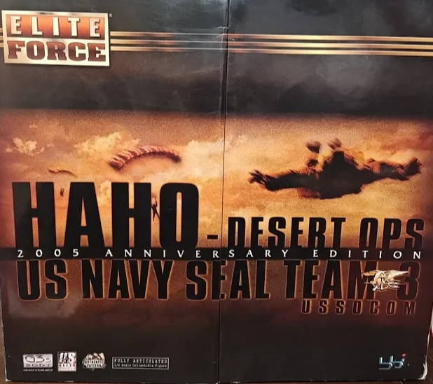 1:6 scale BBI Elite Force SEAL Team 3 HALO Parachute Pack for 12" Figures