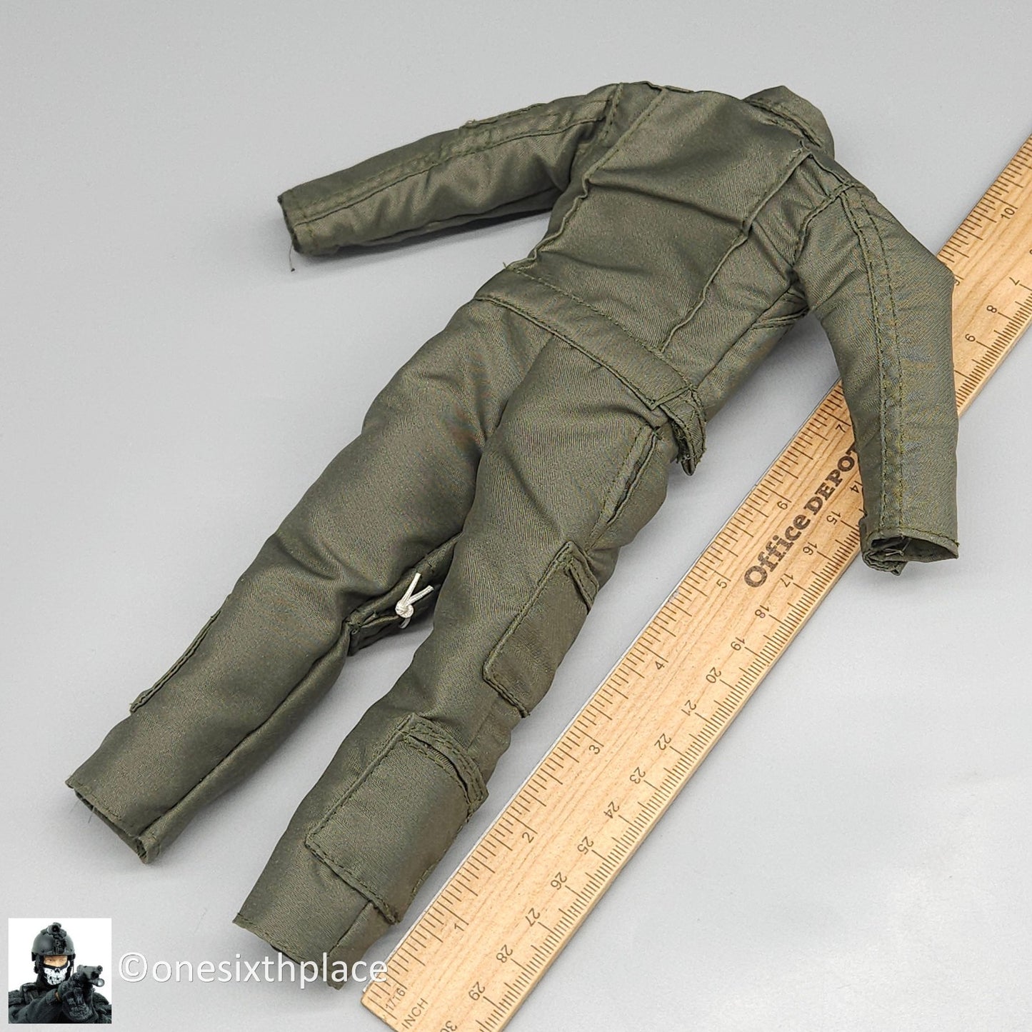 1:6 scale BBI USMC Force Recon Nomex Flight Suit for 12" Figures Pilot SEAL