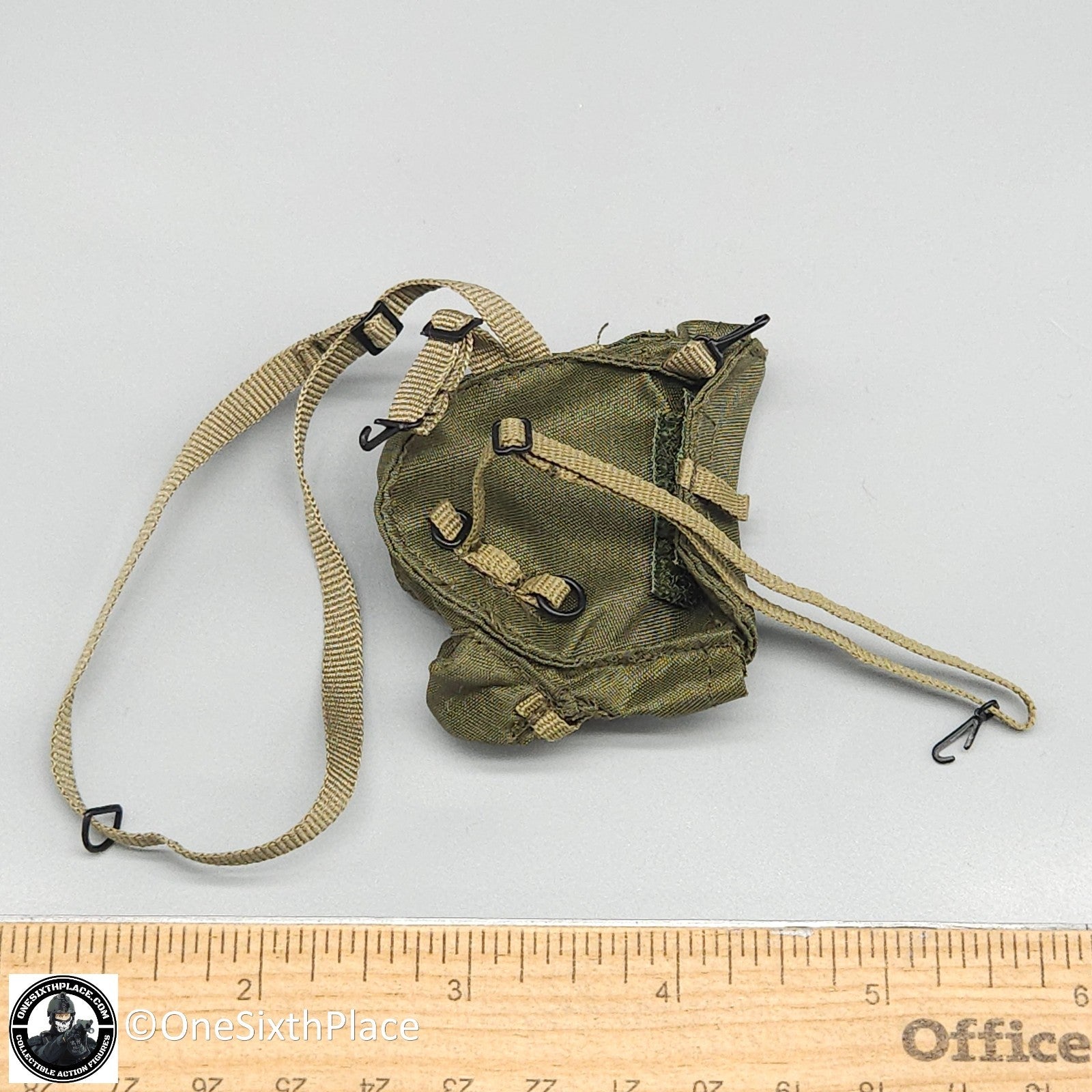1:6 scale BBI USMC John Salias Modern Gas Mask Bag Pouch for 12" Figures