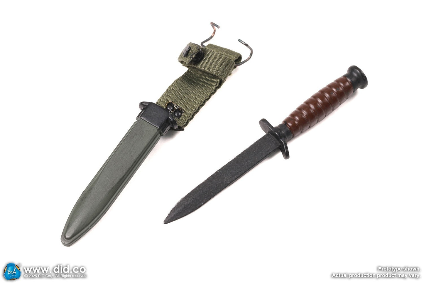 1:6 scale DiD Vietnam US Army Colonel James M7 Bayonet Knife for 12" Figures