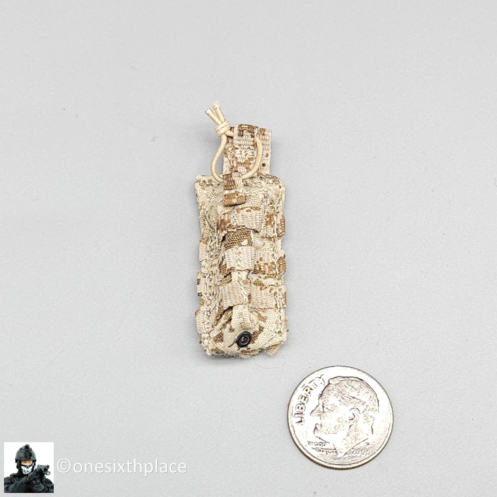 1:6 scale AOR1 Camo Radio Pouch for 12" Figures