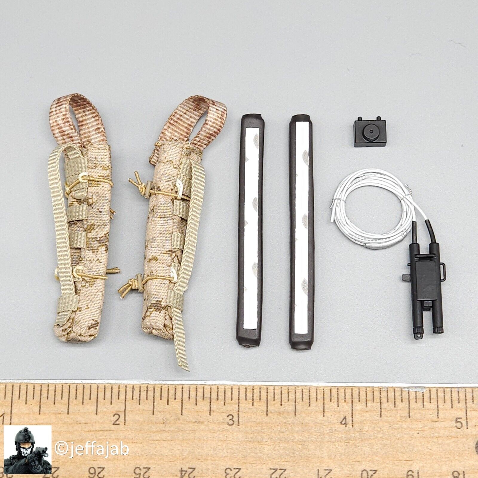 1:6 Easy & Simple Veteran Tactical Instructor C4 Breaching Explosives Set 12"