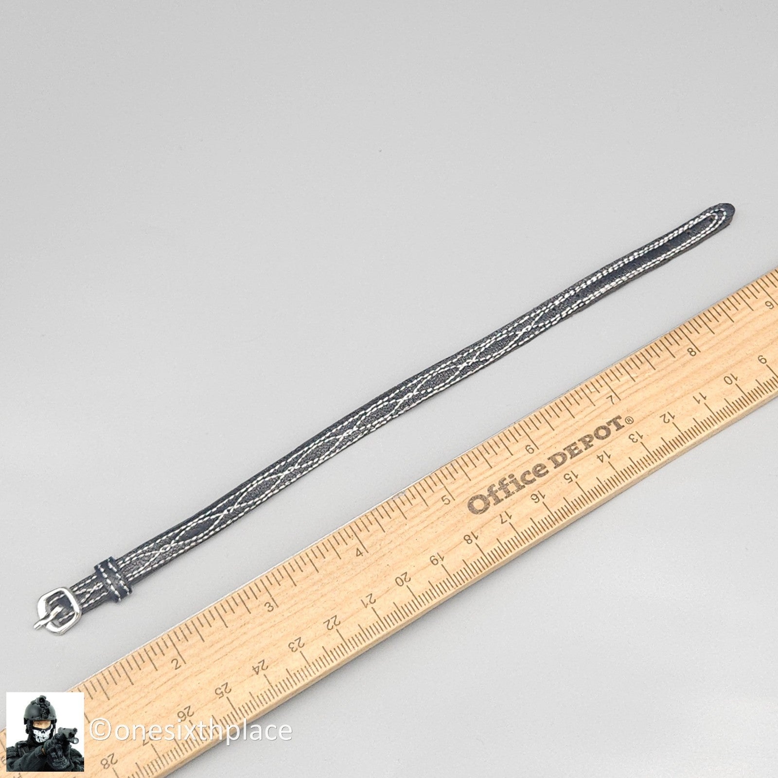 1:6 scale Easy & Simple Coalition Forces Black Belt for 12" Figure 26065SC