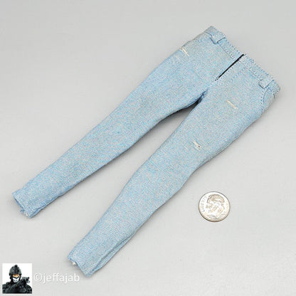 1:6 Vimal X Eleven Jessica Jones Female Jeans Pants Distressed for 12" Figures