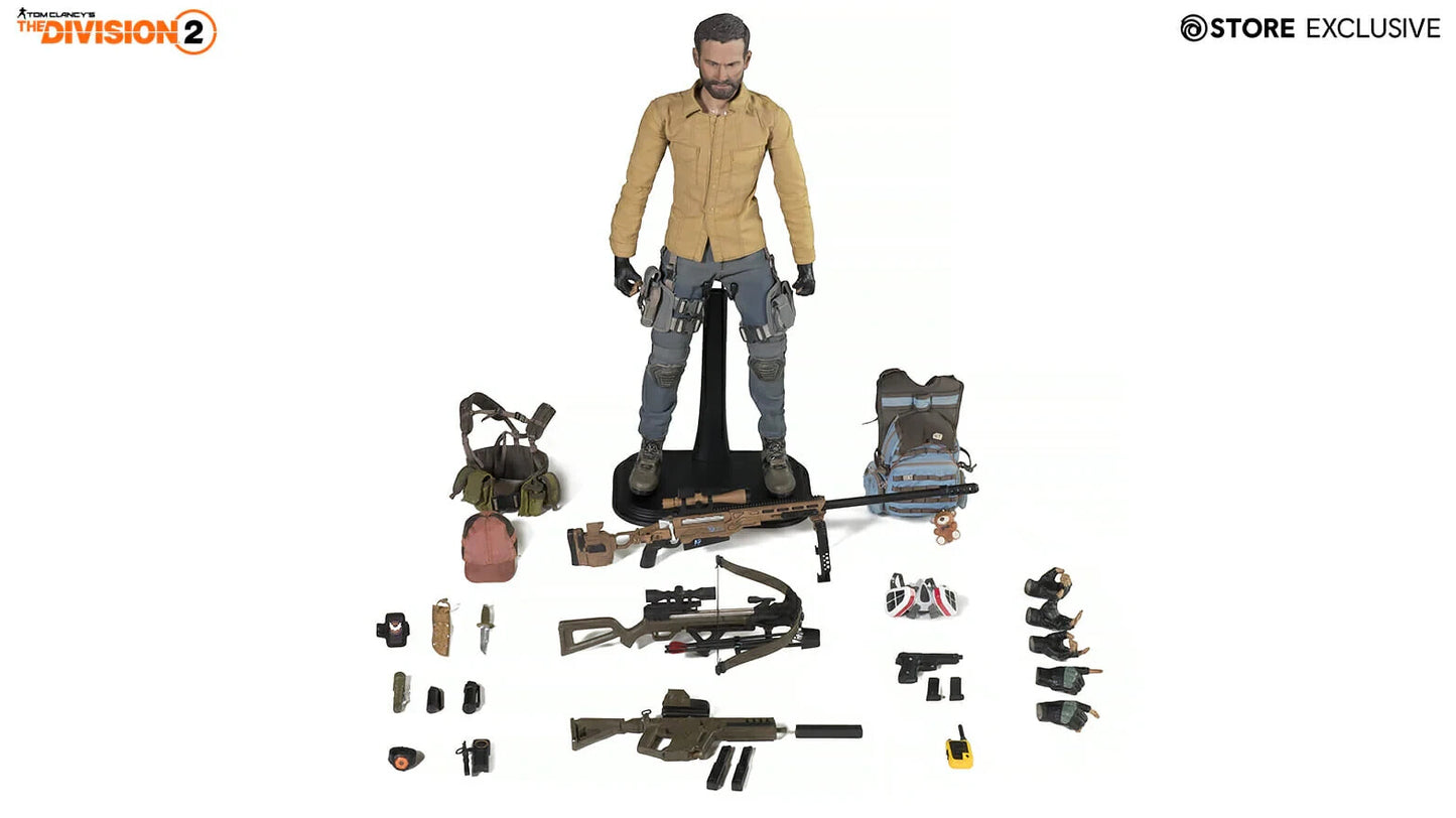 1:6 scale Ubicollectibles Agent Brian Johnson Tactical Boots (Peg Type)