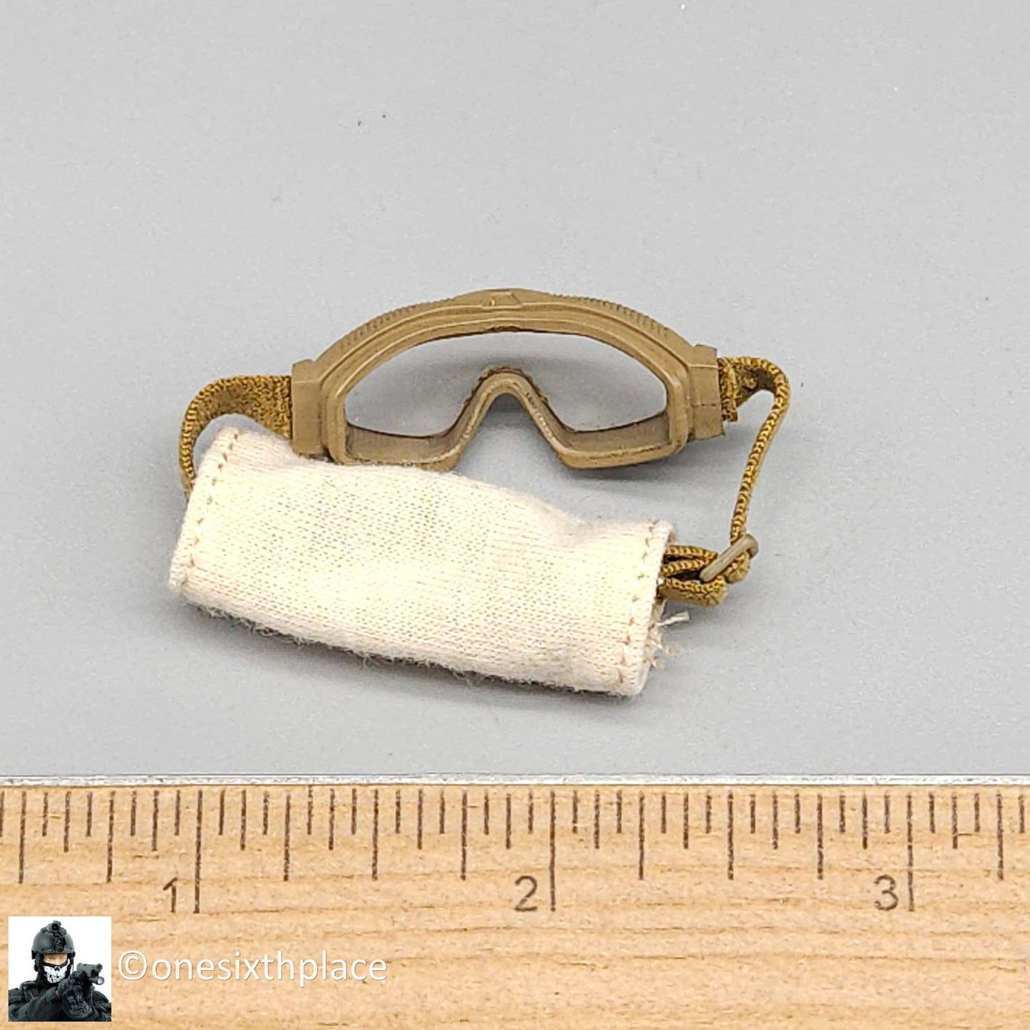1:6 scale Easy & Simple Russian ALPHA Team Leader Goggles for 12" Figures