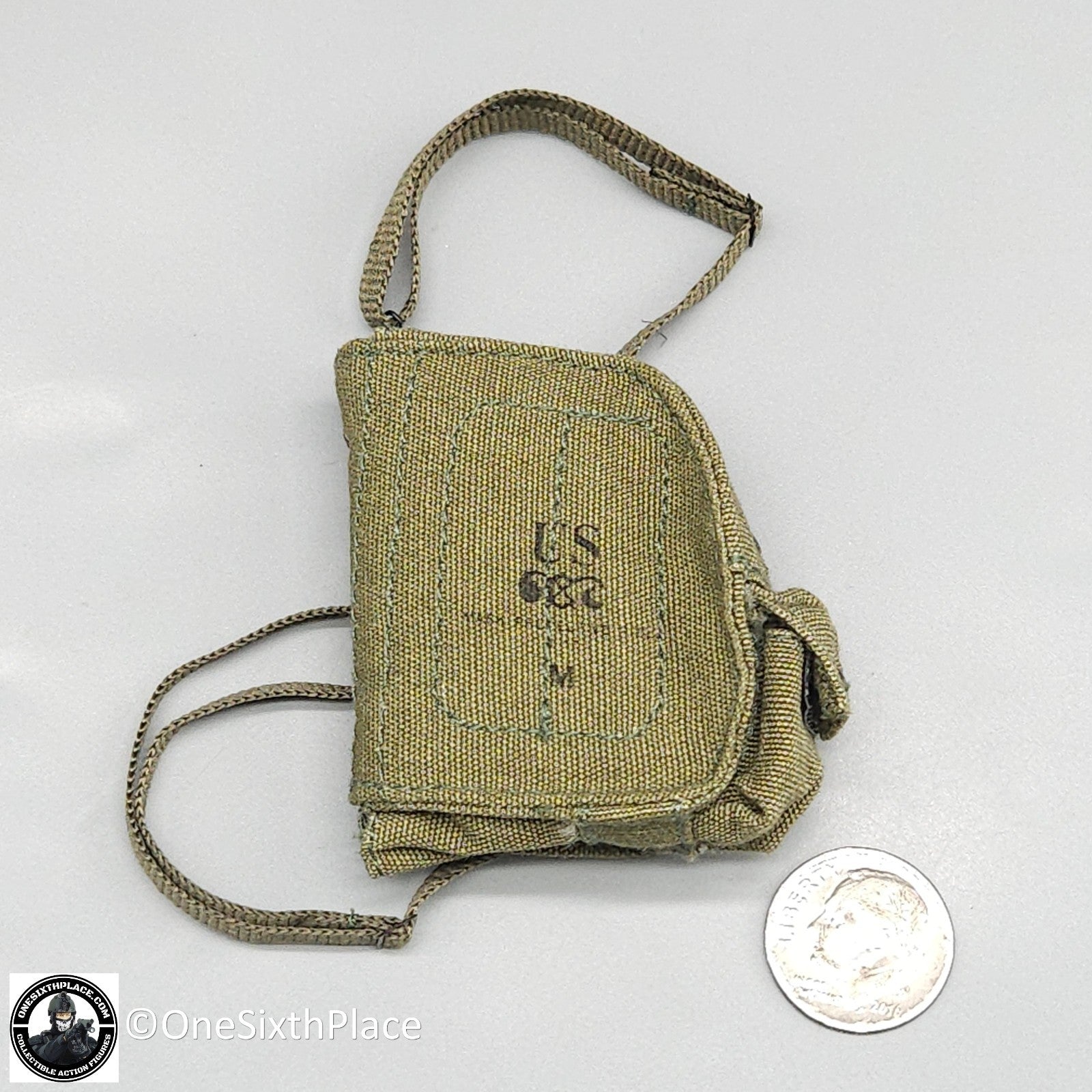 1:6 scale Whoho Toys Vietnam 173rd Airborne Gas Mask Bag for 12" Figures