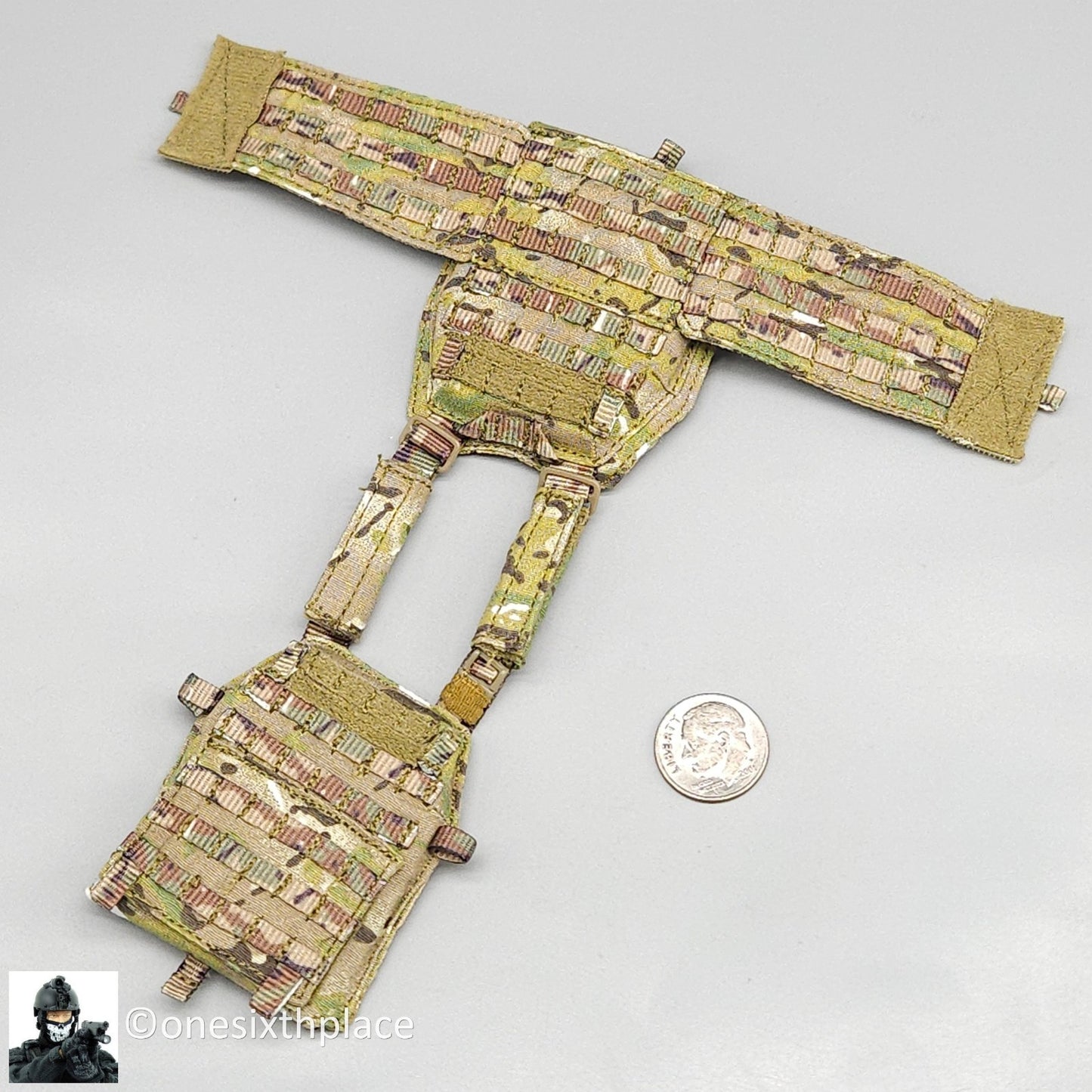 1:6 scale Easy & Simple Russian ALPHA Team Leader Multicam DCS Plate Carrier
