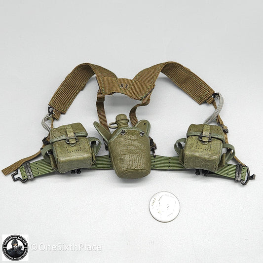 1:6 scale Dragon Vietnam US Lt Col Moore M56 Belt & Pouch Set for 12" Figures