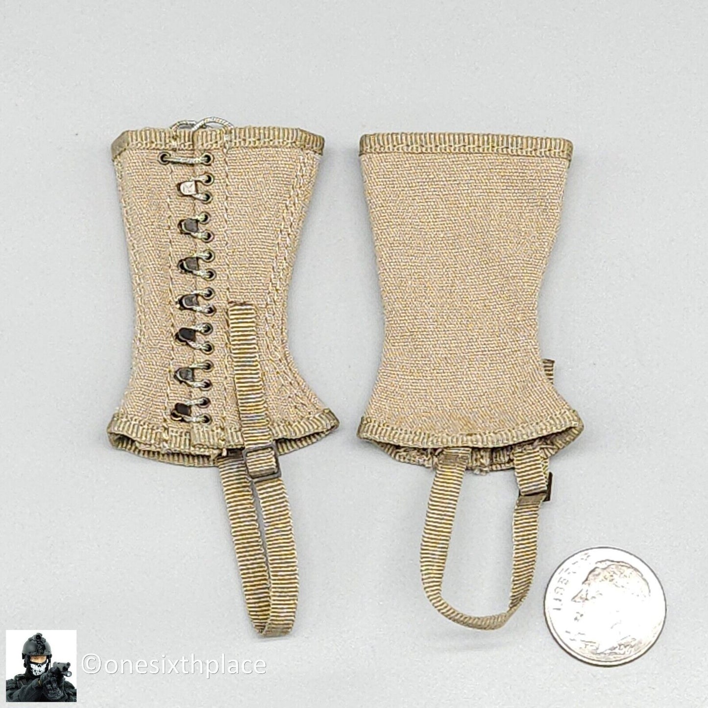 1:6 scale Ujindou WWII US Armored Infantryman Leggings Gaiters for 12" Figures