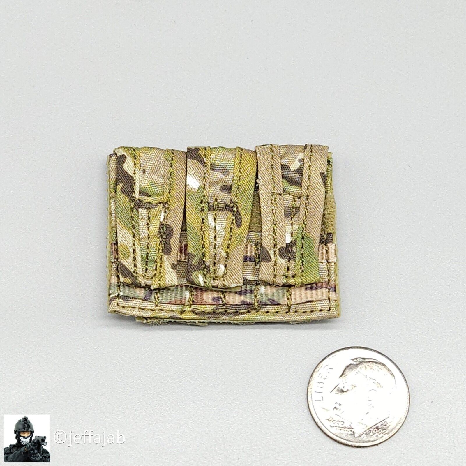 1:6 Easy & Simple CBRN Assault Team Multicam NJPC Ammo Mag Pouch Flap