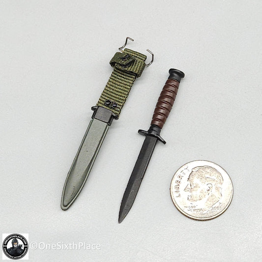 1:6 scale DiD Vietnam US Army Colonel James M7 Bayonet Knife for 12" Figures