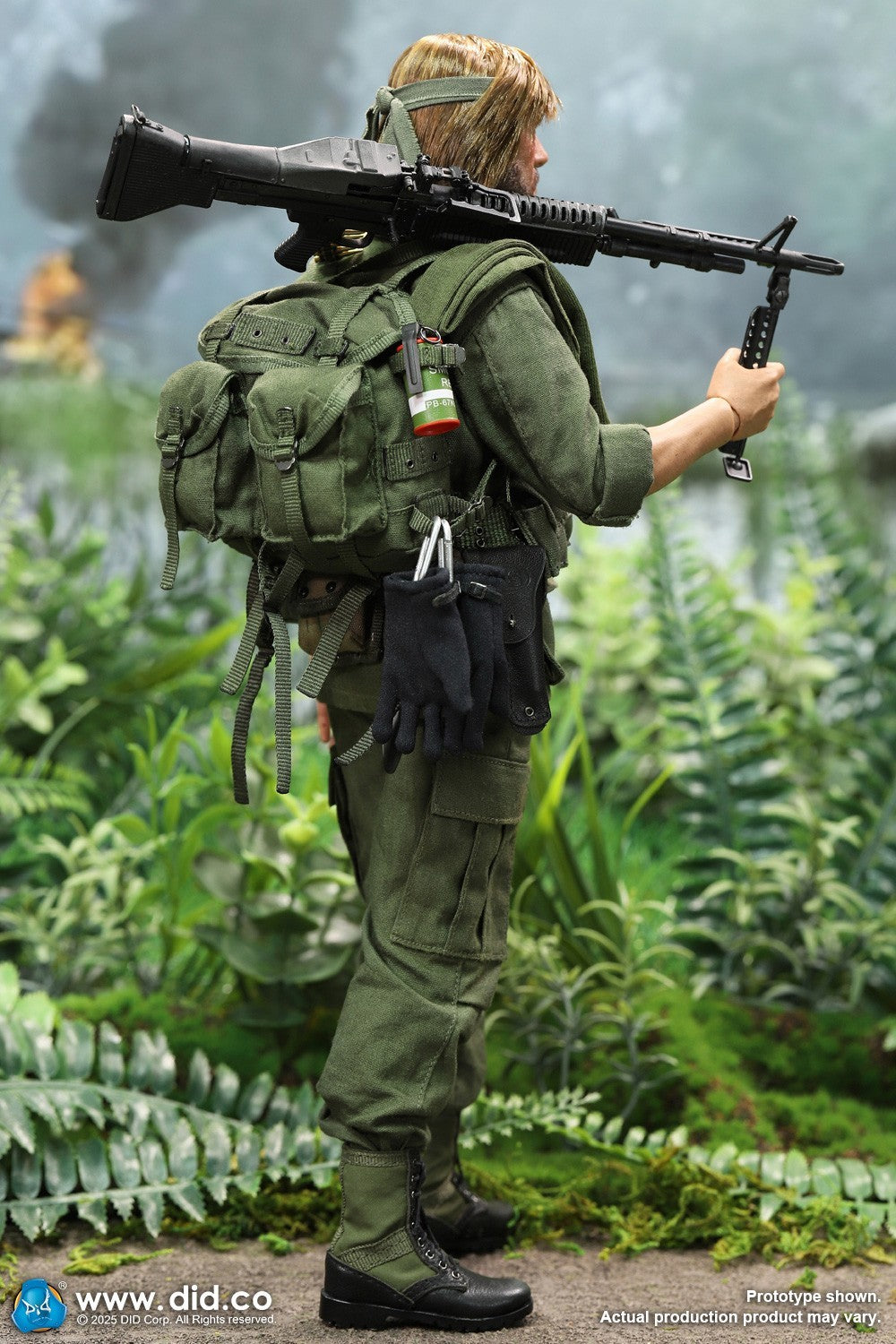 1:6 scale DiD Vietnam US Army Colonel James ARVN Rucksack for 12" Figures
