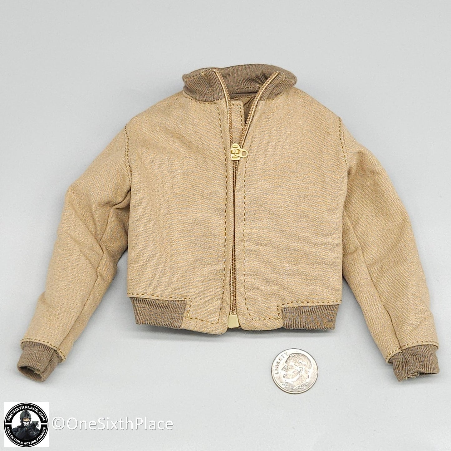 1:6 WWII US 2nd Armored Div Tank Loader "Coon Ass" Tanker Jacket for 12" Figures