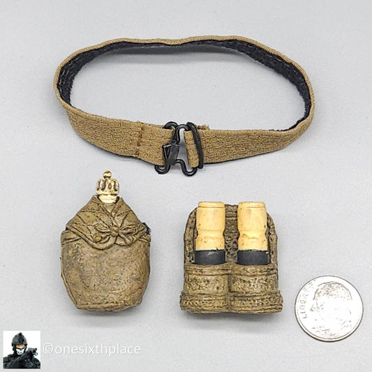 1:6 Ultimate Soldier Vietnam Viet Cong Belt Canteen Grenade Pouch for 12" Figure