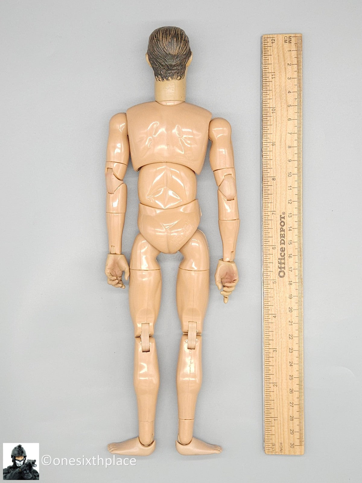 1:6 scale Sideshow Civil War 57th Virginia Infantry Male Nude Body 12" Figure