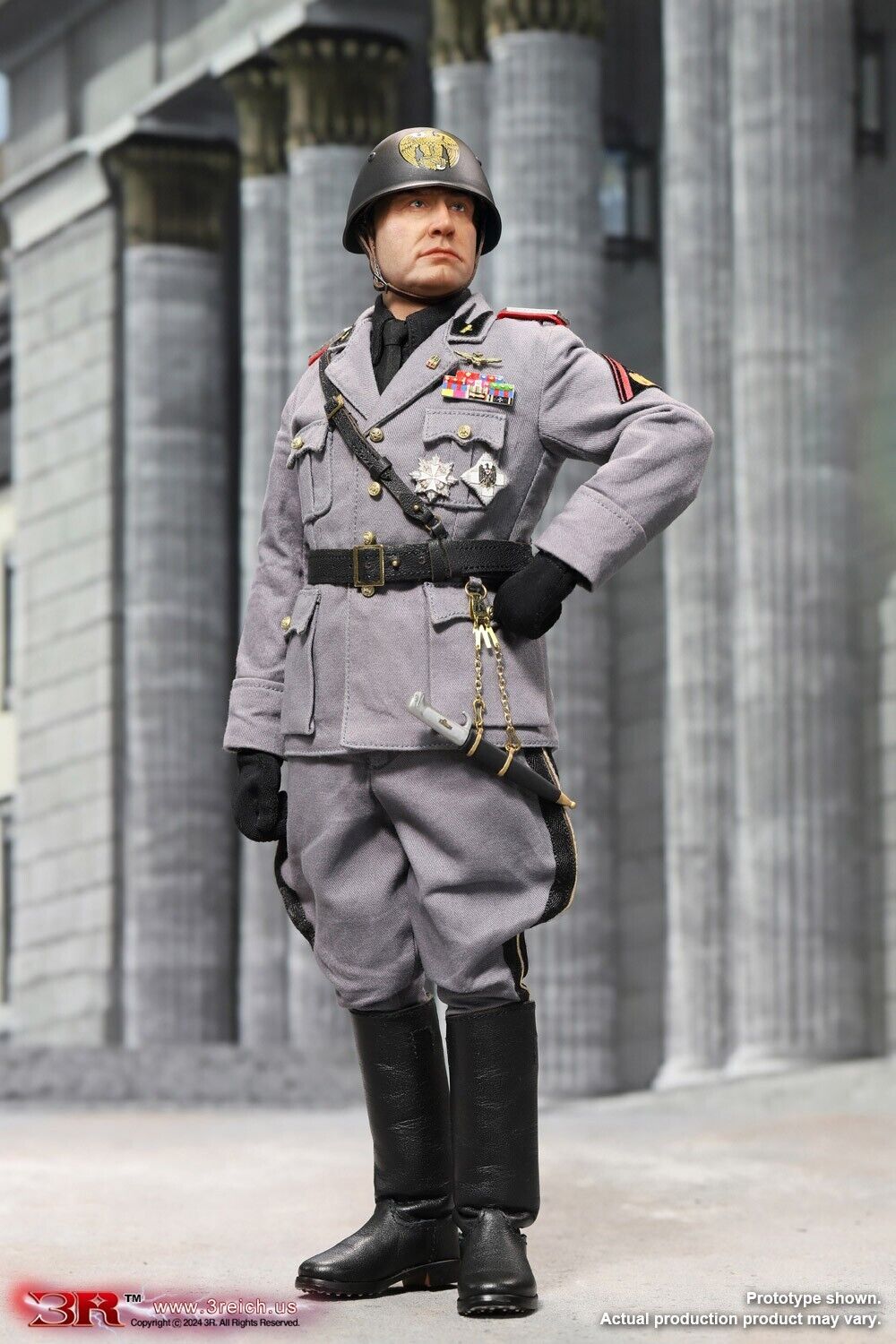 1:6 scale 3R DiD WWII Italian Leader Duce Benito Mussolini GM653