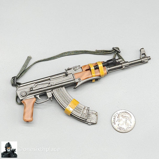 1:6 scale Dragon CIA Agent Jones AK 47 Rifle w/ Folding Stock for 12" Figures