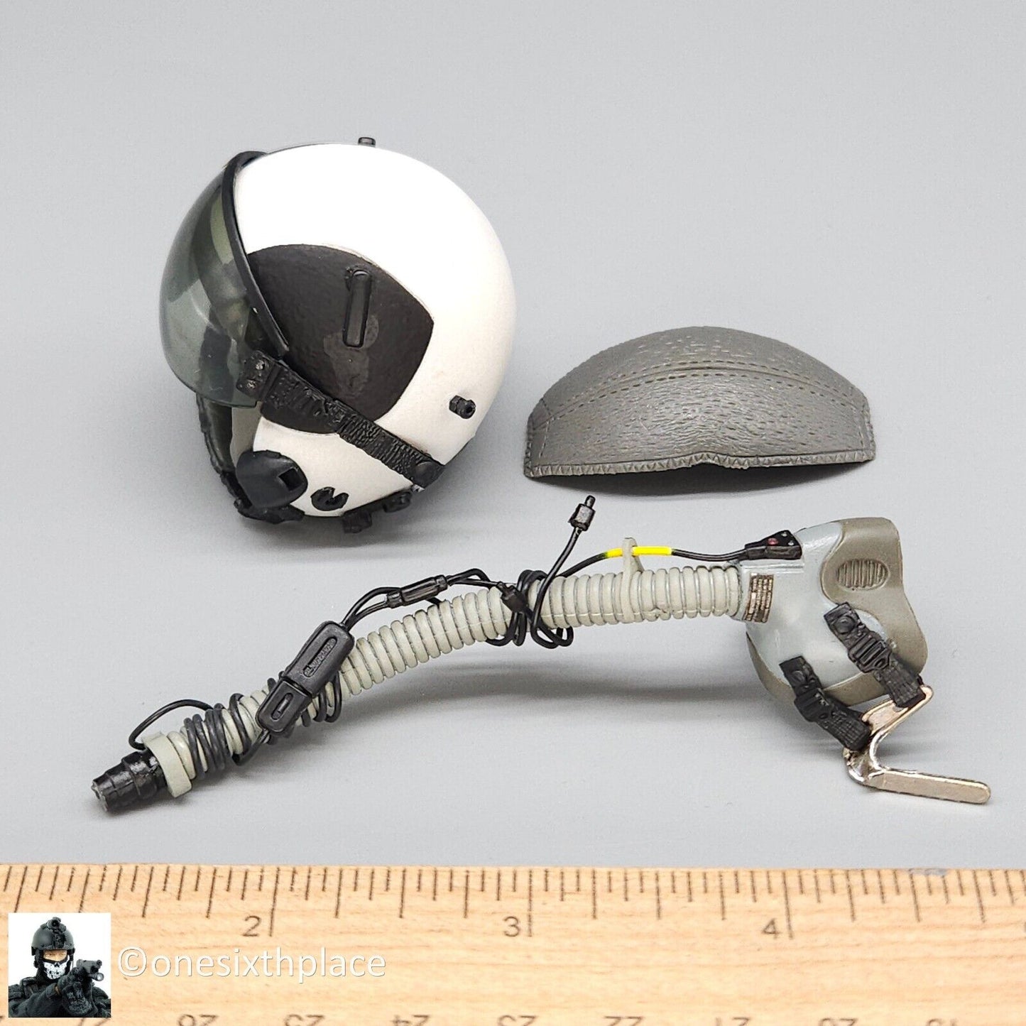 1:6 BBI Navy Aviator Pilot HGU-55/P Flight Helmet Set for 12" Figures