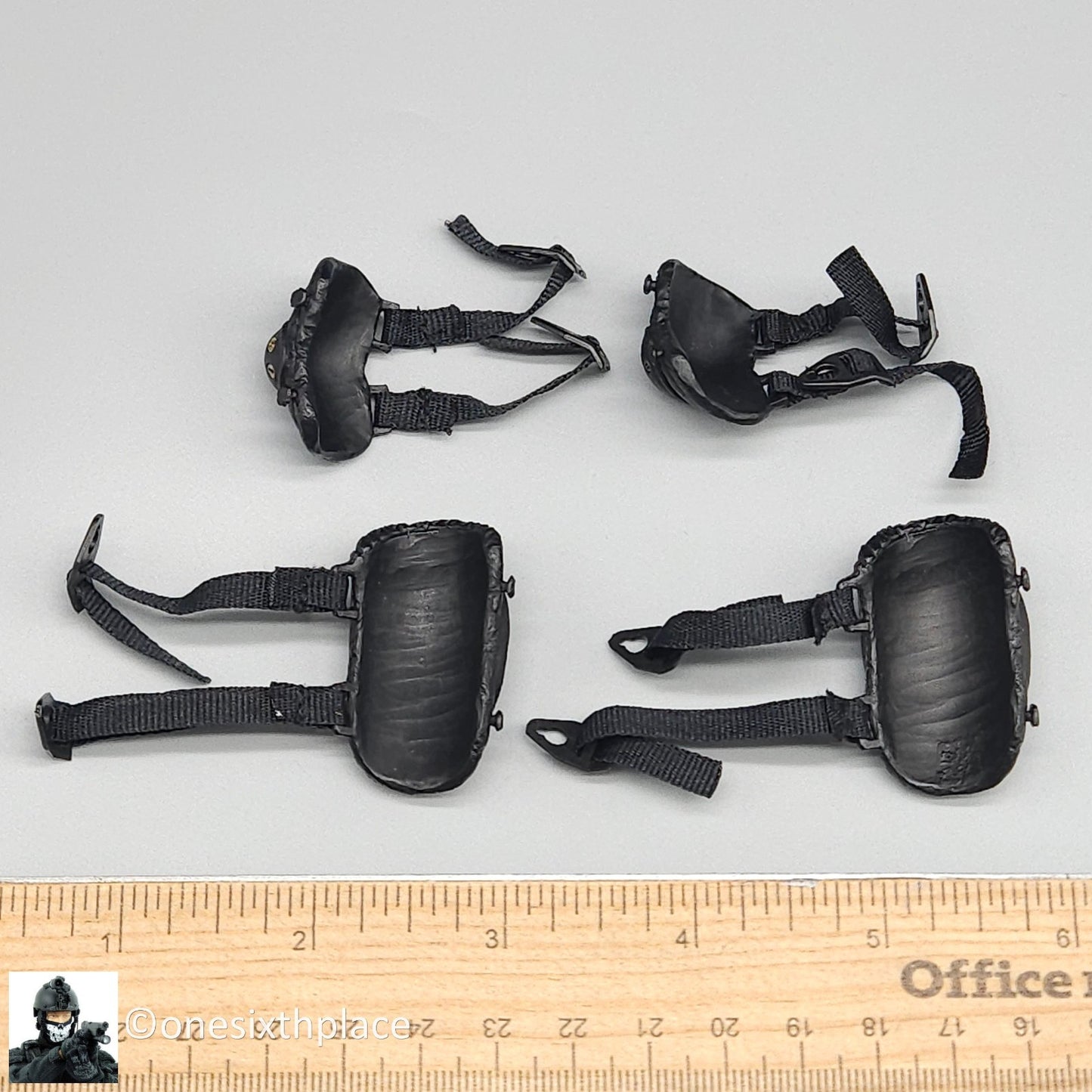 1:6 scale BBI USMC Force Recon Knee & Elbow Pads for 12" Figures