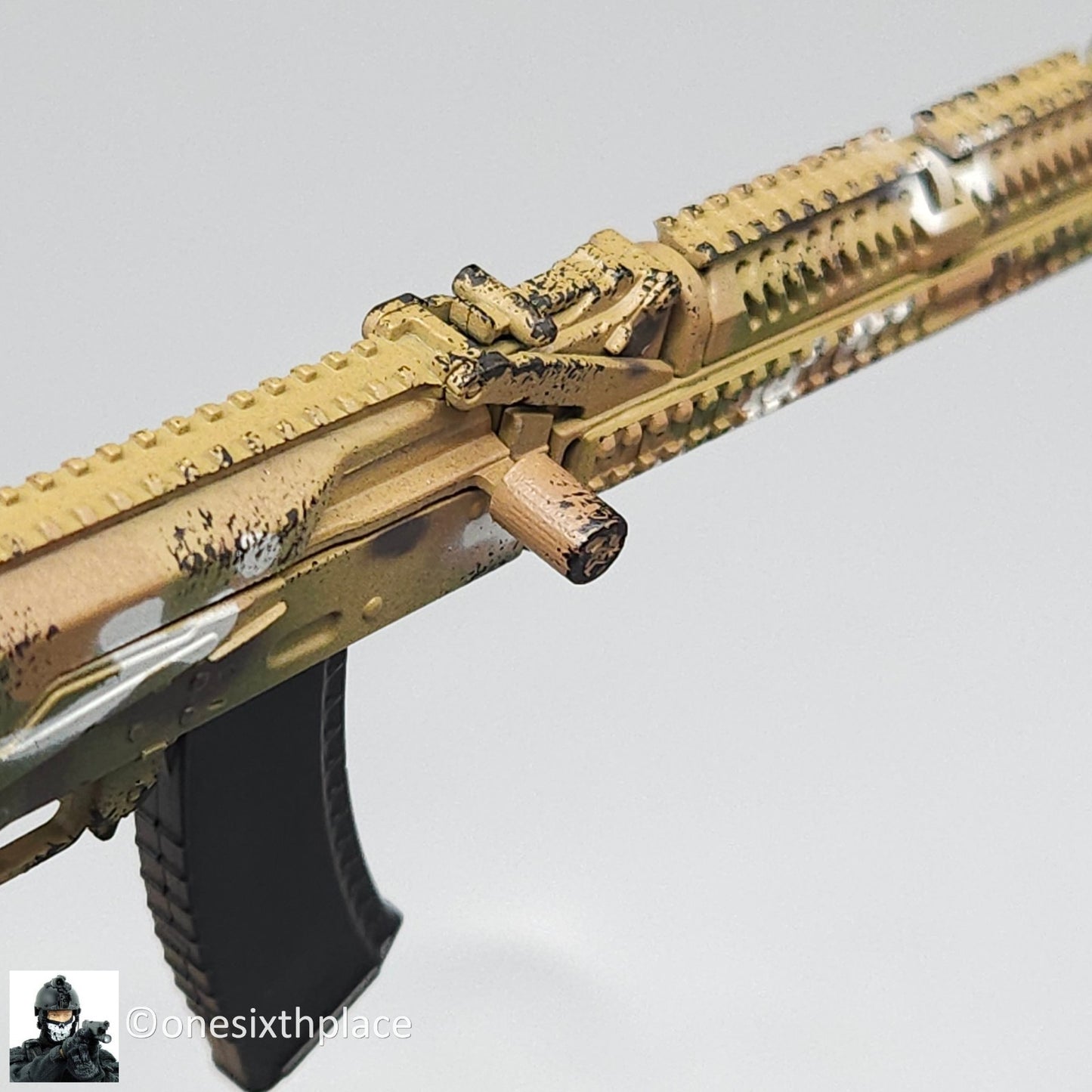 1:6 scale Easy & Simple Russian ALPHA Team Leader AK105 Rifle Set for 12" Figure