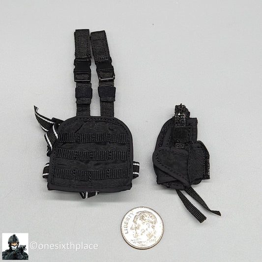 1:6 Soldier Story The Division 2 Agent Brian Black Pistol Holster w/ Leg Panel